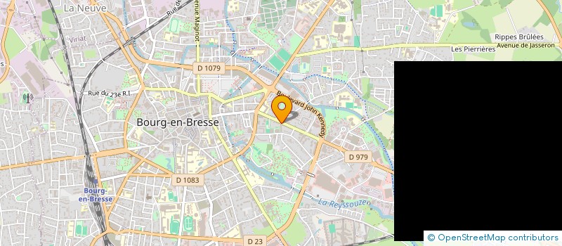 localisation de l'entreprise MONSIEUR PHILIPPE REFALO à BOURG-EN-BRESSE