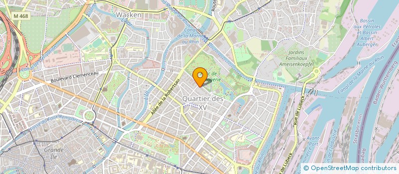 localisation de l'entreprise MONSIEUR PHILIPPE REGALL  STRASBOURG
