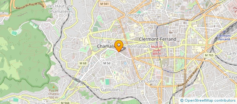 localisation de l'entreprise MONSIEUR PHILIPPE REGE à CHAMALIERES
