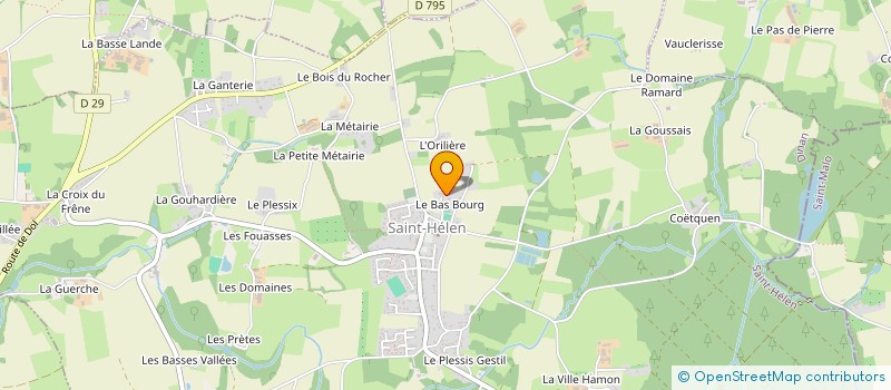 localisation de l'entreprise MONSIEUR PHILIPPE REGEARD à SAINT-HELEN