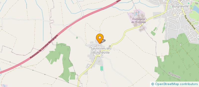 localisation de l'entreprise MONSIEUR PHILIPPE REGNAUD  SAULXURES-LES-BULGNEVILLE