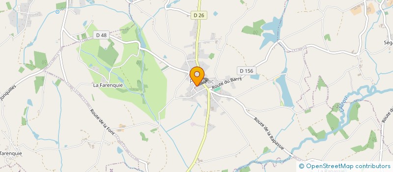 localisation de l'entreprise MONSIEUR PHILIPPE REGOURD  DRULHE