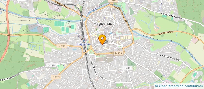localisation de l'entreprise MONSIEUR PHILIPPE REICHENAUER à HAGUENAU