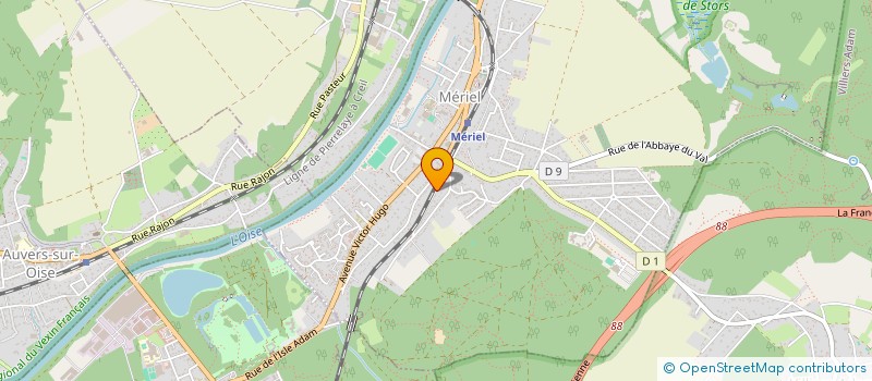 localisation de l'entreprise MONSIEUR PHILIPPE REICHENBACH  MERIEL