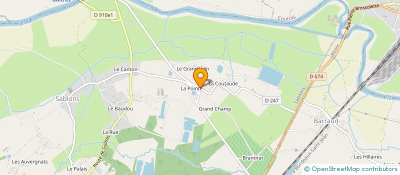 localisation de l'entreprise MONSIEUR PHILIPPE REINHART  SABLONS