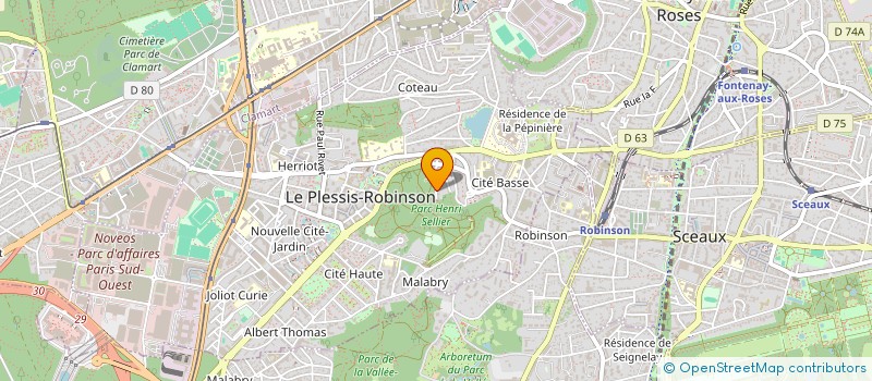 localisation de l'entreprise MONSIEUR PHILIPPE REKACEWICZ  LE PLESSIS-ROBINSON