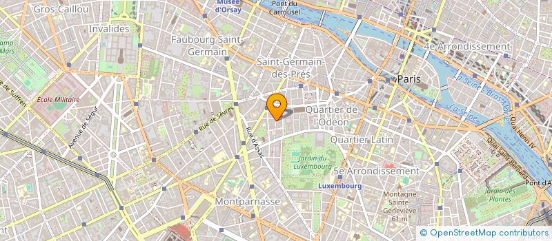 localisation de l'entreprise MONSIEUR PHILIPPE RELIQUET  PARIS