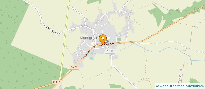 localisation de l'entreprise MONSIEUR PHILIPPE REMISE à MONTIGNY-LENCOUP