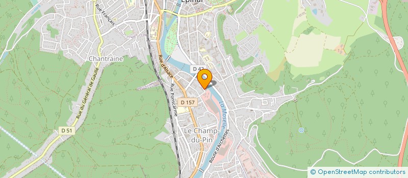 localisation de l'entreprise MONSIEUR PHILIPPE REMY  CHANTRAINE