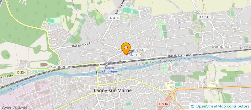 localisation de l'entreprise MONSIEUR PHILIPPE REMY à THORIGNY-SUR-MARNE