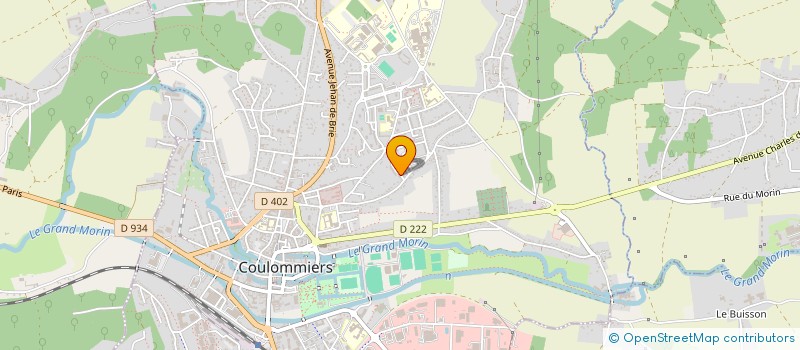 localisation de l'entreprise MONSIEUR PHILIPPE REMY à COULOMMIERS