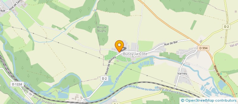 localisation de l'entreprise MONSIEUR PHILIPPE REMY à VAL D'ORNAIN
