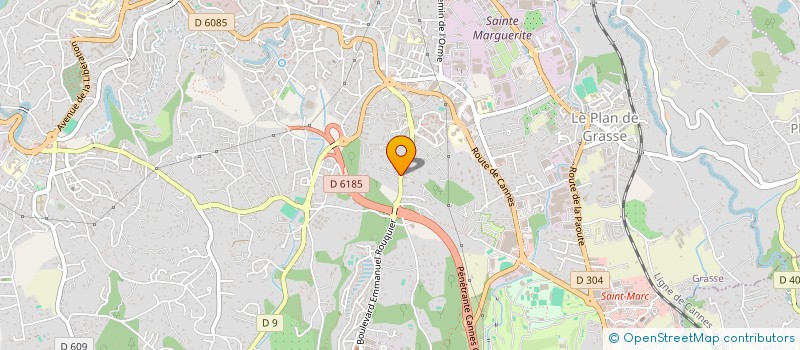 localisation de l'entreprise MONSIEUR PHILIPPE REMY  GRASSE