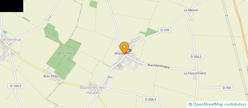 localisation de l'entreprise MONSIEUR PHILIPPE RENARD à BAZOCHES-LES-HAUTES