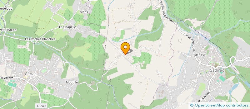 localisation de l'entreprise MONSIEUR PHILIPPE RENARD  LIGNAN-DE-BORDEAUX