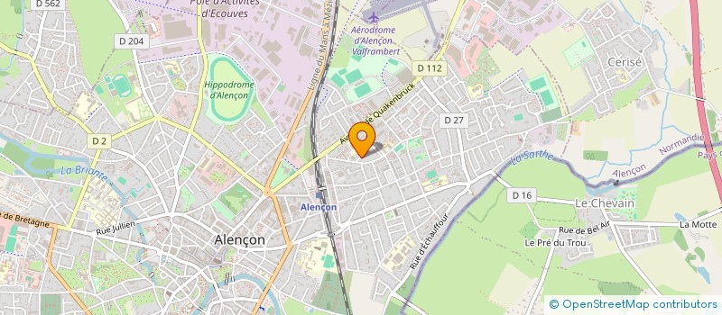 localisation de l'entreprise MONSIEUR PHILIPPE RENARD à ALENCON