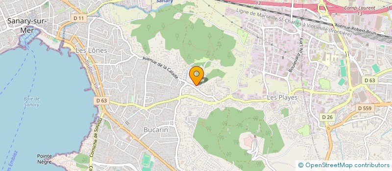 localisation de l'entreprise MONSIEUR PHILIPPE RENARD à SIX-FOURS-LES-PLAGES