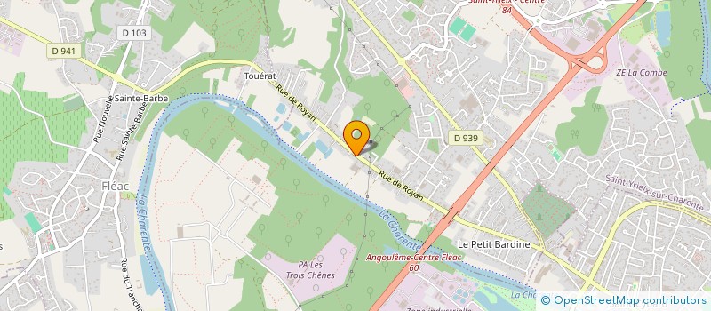 localisation de l'entreprise MONSIEUR PHILIPPE RENAUD  SAINT-YRIEIX-SUR-CHARENTE