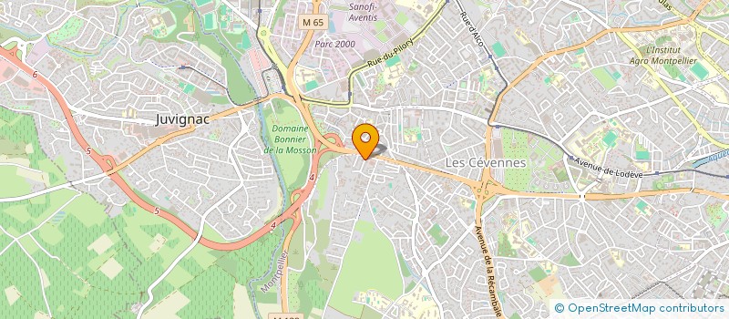 localisation de l'entreprise MONSIEUR PHILIPPE RENAUD à MONTPELLIER