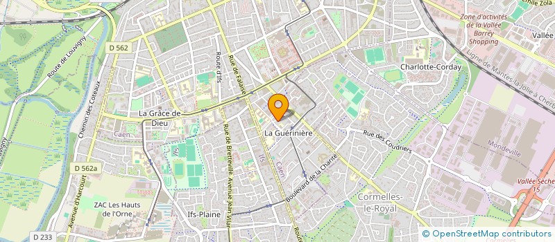 localisation de l'entreprise MONSIEUR PHILIPPE RENAUD à CAEN