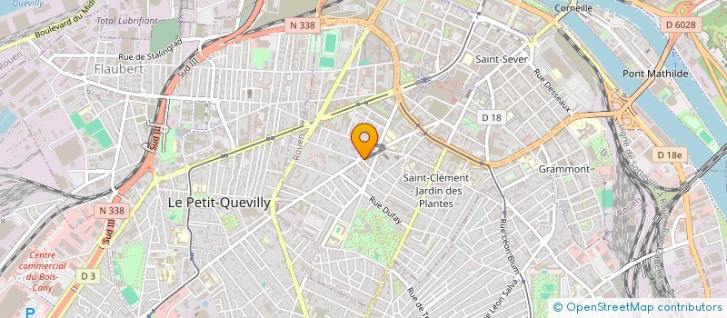 localisation de l'entreprise MONSIEUR PHILIPPE RENAULT à ROUEN