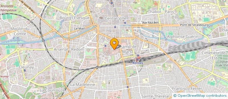 localisation de l'entreprise MONSIEUR PHILIPPE RENNEVILLE  RENNES