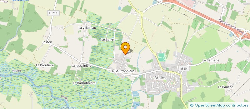 localisation de l'entreprise MONSIEUR PHILIPPE RENNEVILLE  BRAINS