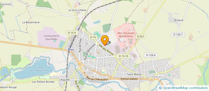 localisation de l'entreprise MONSIEUR PHILIPPE RENONCE à BROU