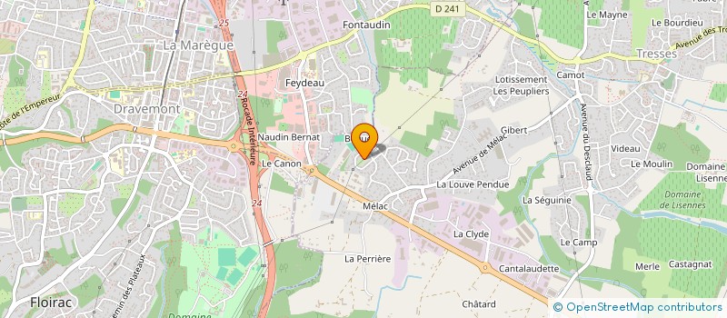 localisation de l'entreprise MONSIEUR PHILIPPE RENOUIL à TRESSES