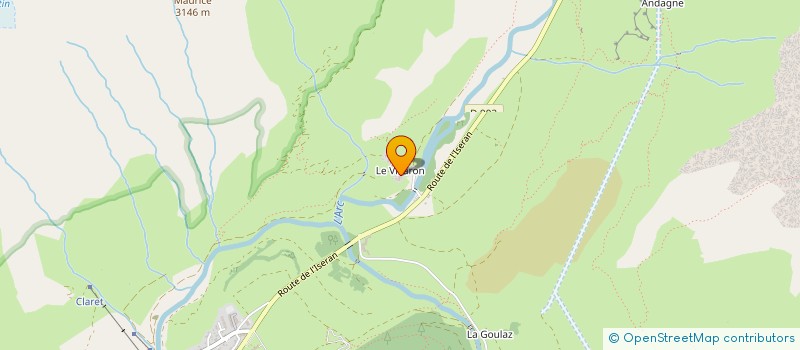 localisation de l'entreprise MONSIEUR PHILIPPE RENUCCI  VAL-CENIS