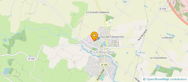 localisation de l'entreprise MONSIEUR PHILIPPE RETAILLEAU  LONGUENEE-EN-ANJOU