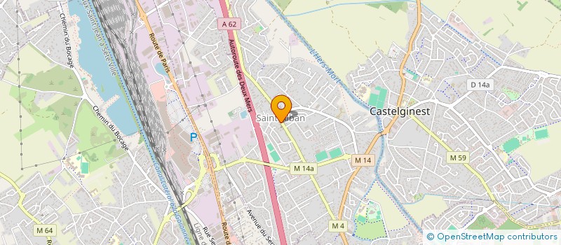 localisation de l'entreprise MONSIEUR PHILIPPE RETIF  SAINT-ALBAN