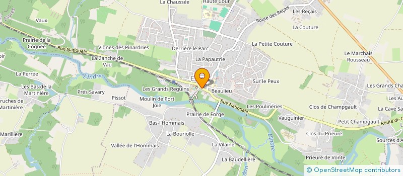 localisation de l'entreprise MONSIEUR PHILIPPE REVEILLON à ESVRES