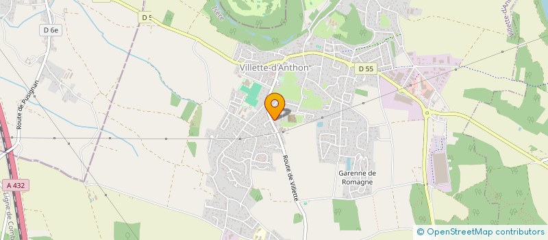 localisation de l'entreprise MONSIEUR PHILIPPE REVEL  VILLETTE-D'ANTHON