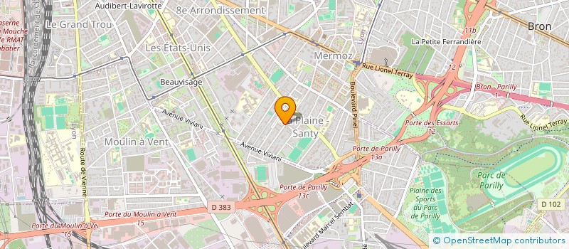 localisation de l'entreprise MONSIEUR PHILIPPE REVOL  LYON