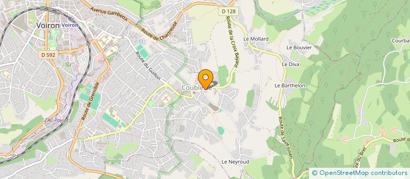 localisation de l'entreprise MONSIEUR PHILIPPE REY  COUBLEVIE