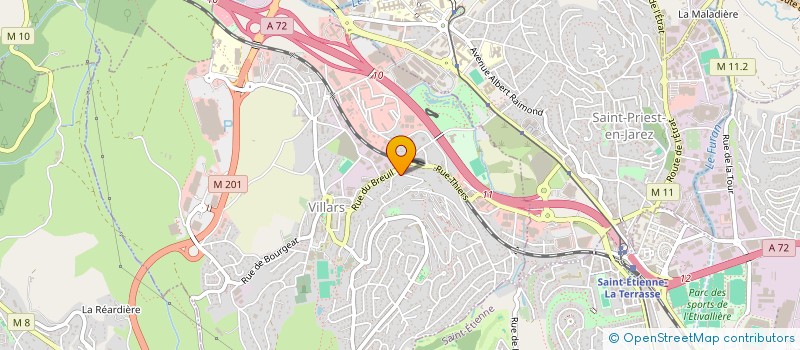 localisation de l'entreprise MONSIEUR PHILIPPE REY  VILLARS