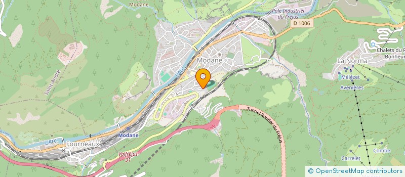 localisation de l'entreprise MONSIEUR PHILIPPE REYMOND  MODANE