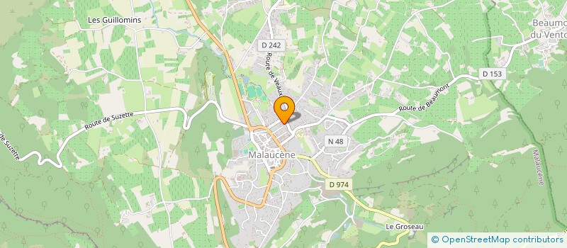 localisation de l'entreprise MONSIEUR PHILIPPE REYNAUD à MALAUCENE