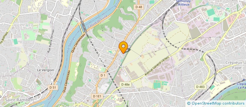 localisation de l'entreprise MONSIEUR PHILIPPE REYNAUD  ECULLY