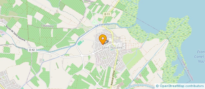 localisation de l'entreprise MONSIEUR PHILIPPE RIBAUT à SAINT-NAZAIRE