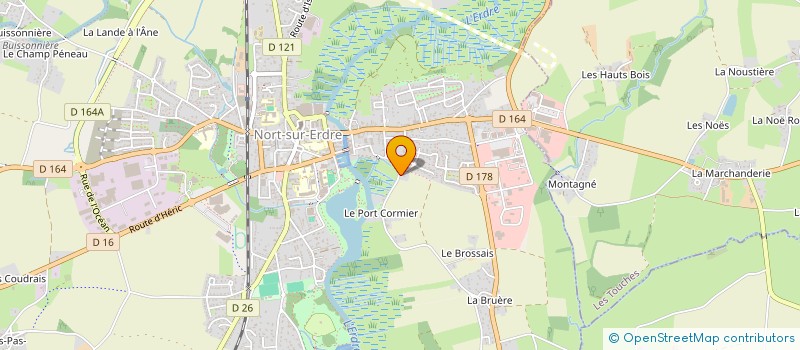 localisation de l'entreprise MONSIEUR PHILIPPE RIBEIL à NORT-SUR-ERDRE