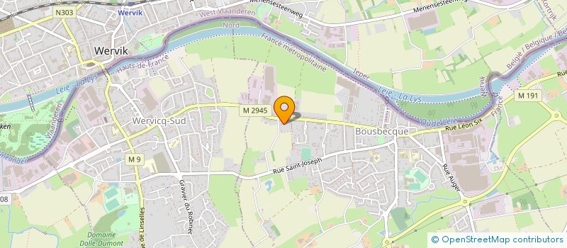 localisation de l'entreprise MONSIEUR PHILIPPE RIBEIRO TEIXEIRA  BOUSBECQUE