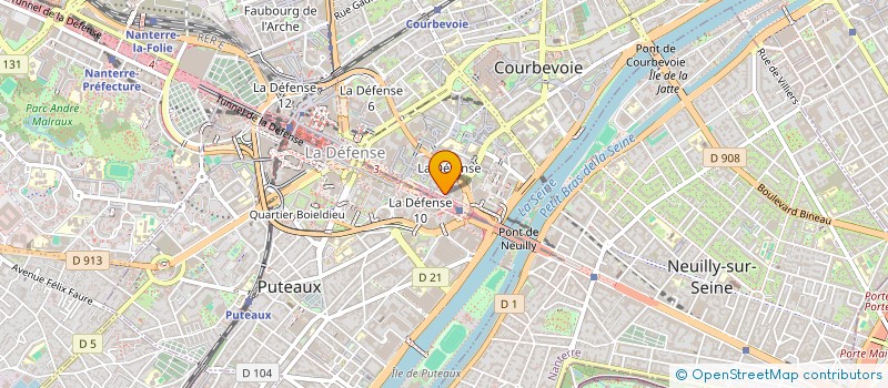 localisation de l'entreprise MONSIEUR PHILIPPE RICHARD à COURBEVOIE
