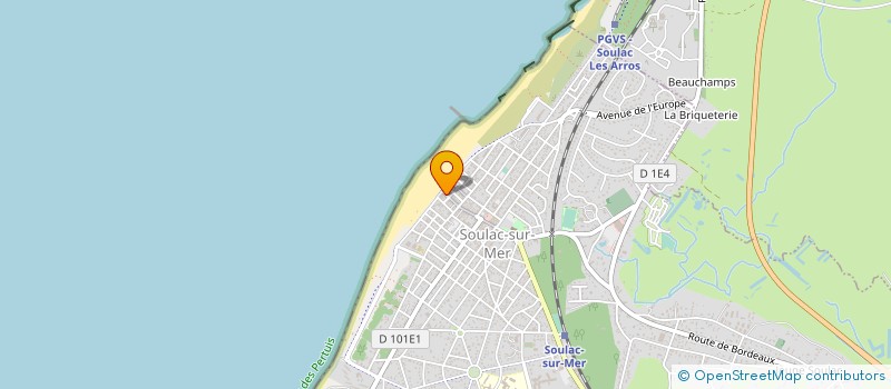 localisation de l'entreprise MONSIEUR PHILIPPE RICHARD à SOULAC-SUR-MER