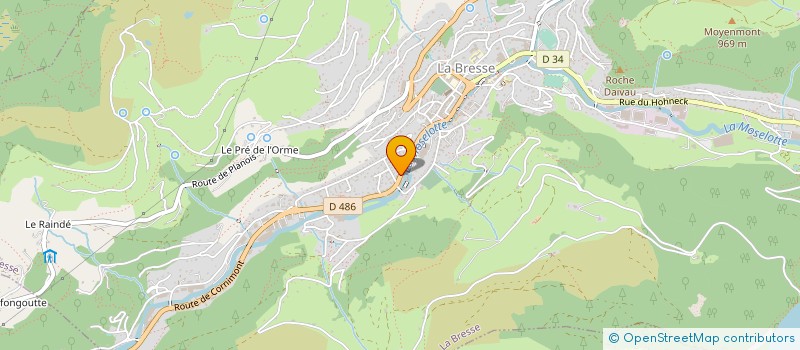 localisation de l'entreprise MONSIEUR PHILIPPE RICHARD  LA BRESSE