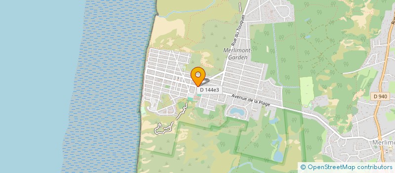 localisation de l'entreprise MONSIEUR PHILIPPE RICHARD  MERLIMONT