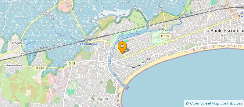 localisation de l'entreprise MONSIEUR PHILIPPE RICHARD à LA BAULE-ESCOUBLAC