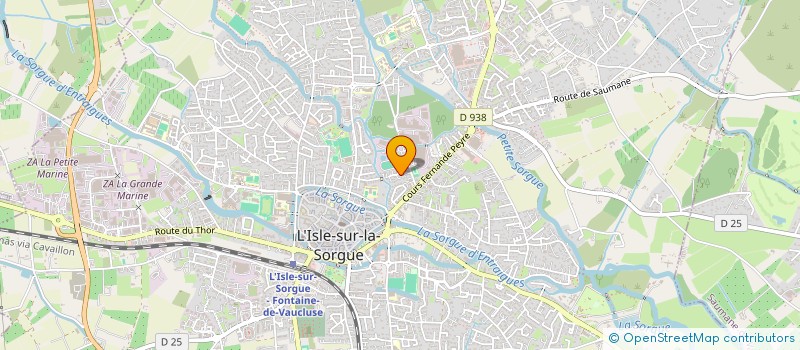 localisation de l'entreprise MONSIEUR PHILIPPE RICHARD à L'ISLE-SUR-LA-SORGUE