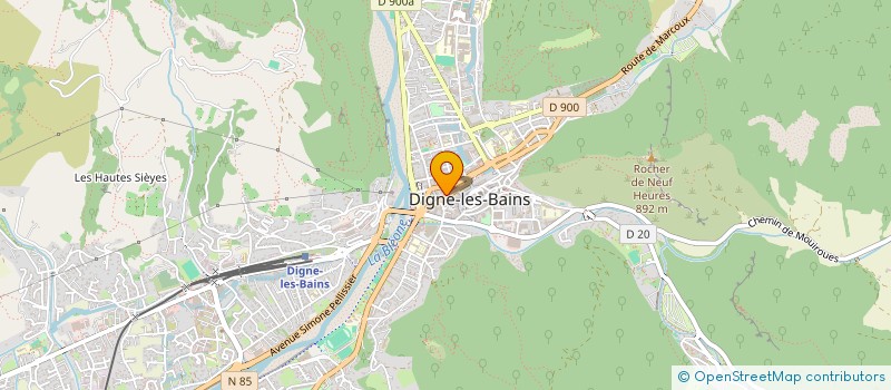 localisation de l'entreprise MONSIEUR PHILIPPE RICHARDET à DIGNE-LES-BAINS